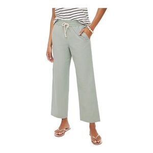 J Crew Linen Cotton Blend Wide Leg Paper Bag Pants BG359